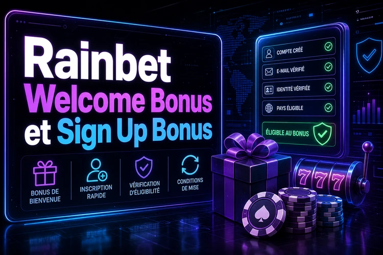 Rainbet Welcome Bonus et Sign Up Bonus