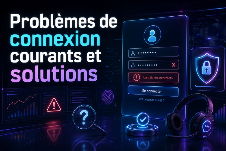 Problèmes de connexion courants et solutions