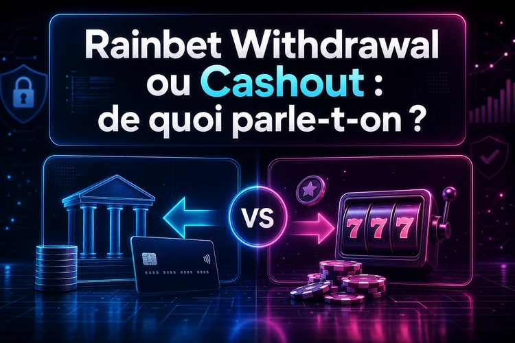 Rainbet Withdrawal ou Cashout : de quoi parle-t-on ?