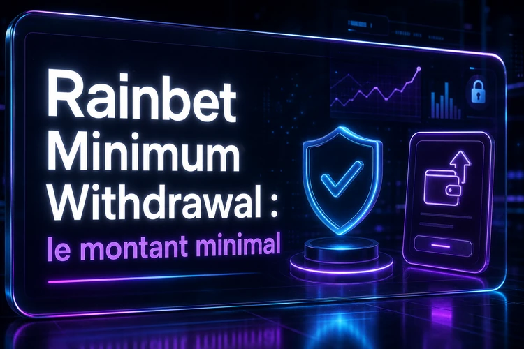 Rainbet Minimum Withdrawal : le montant minimal